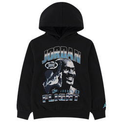 Boys' Grade School - Jordan Greatness Defined Flight Pullover Hoodie - Black