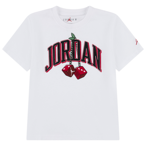  - Jordan AJ13 Cherry Dice T-Shirt - White/Red