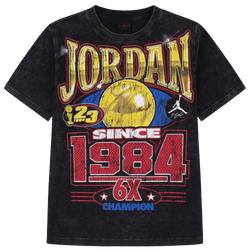 Boys' Grade School - Jordan Gold 6X Since 84 T-Shirt - Red/Black