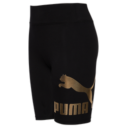 Girls' Grade School - PUMA Bike Shorts - Black/Black