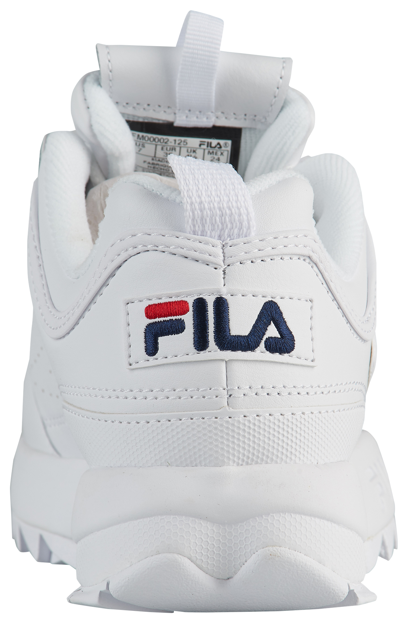 Fila disruptor deals argento foot locker