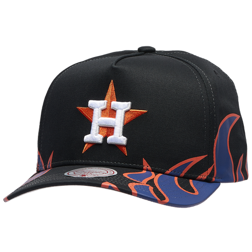 Mitchell & Ness Houston Astros  Astros Hot Head Pro Pinch Cap In Black
