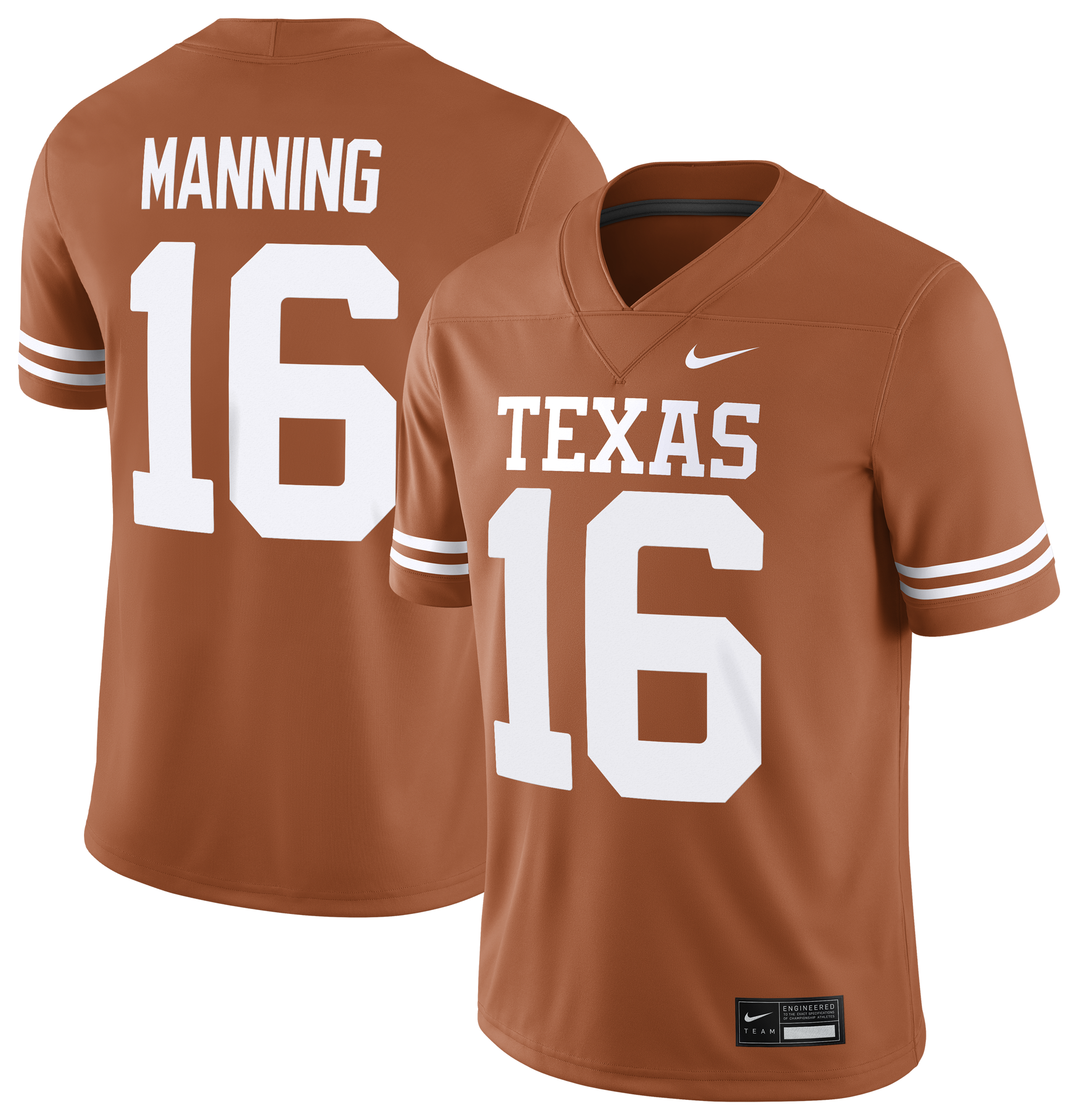 Nike NCAA University of Texas Football Jersey - Men's