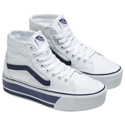 Women's - Vans Old Skool Stackform - Navy/White