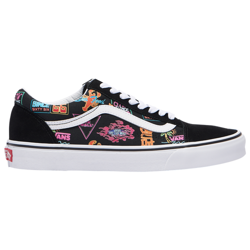 

Vans Mens Vans Old Skool - Mens Shoes Multi/Black Size 7.5