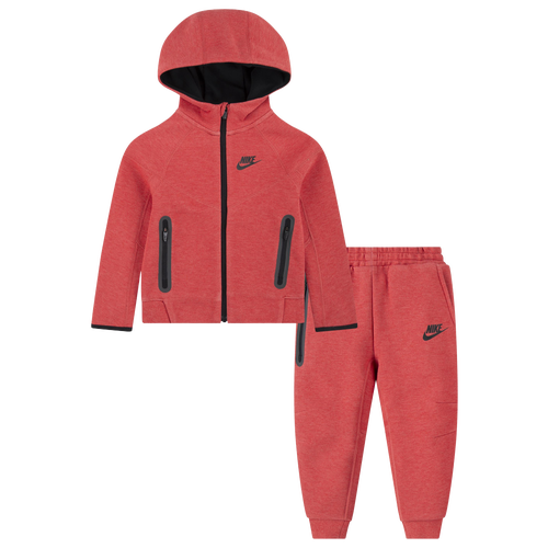 

Boys Nike Nike NKN Tech Fleece Set - Boys' Toddler Light University/Black Size 2T