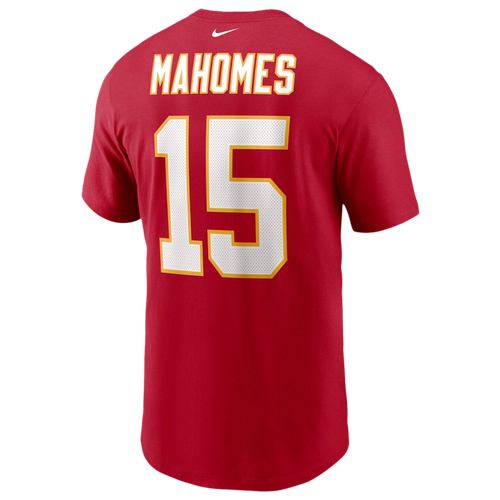 

Nike Mens Patrick Mahomes Nike Chiefs Name & Number T-Shirt - Mens Red/Red Size M