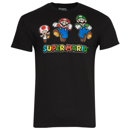 

Mad Engine Super Mario Run Grp T-Shirt - Mens Black/Multi Size XXL