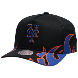 Adult - Mitchell & Ness Mets Hot Head Pro Pinch Cap - Black/Multi