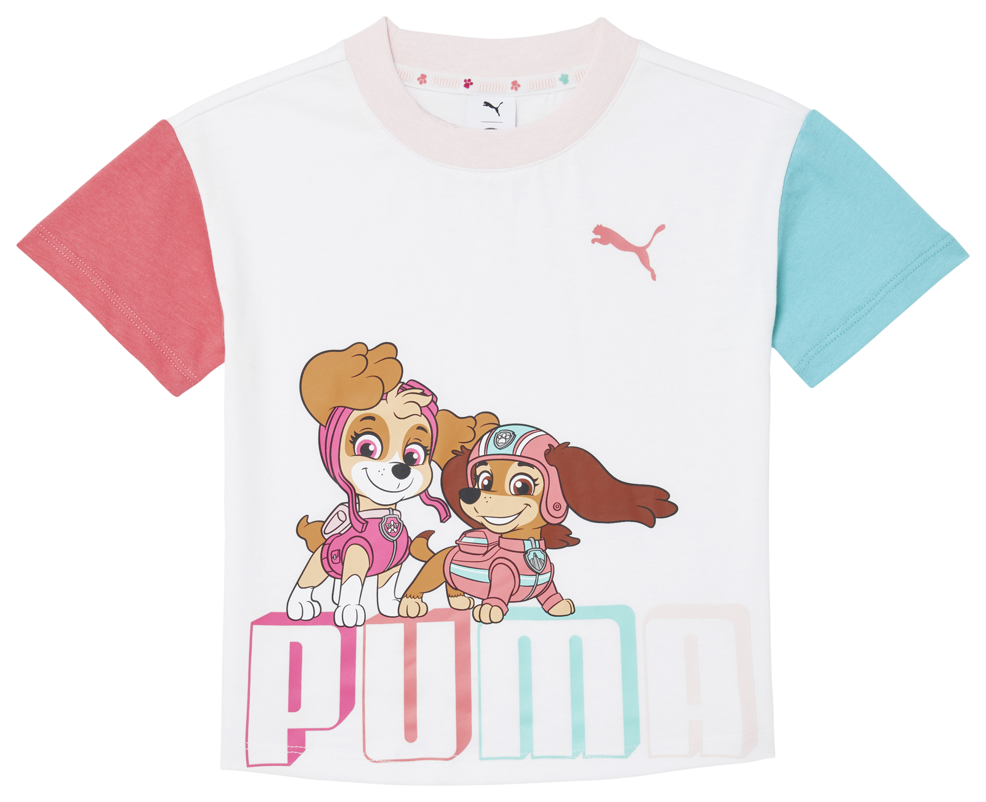 Girls\' Mall Toddler Patrol - PUMA T-Shirt Fashion Foxvalley Paw |