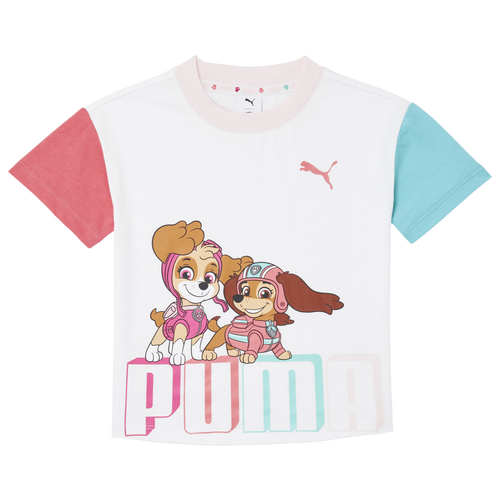 

Girls PUMA PUMA Paw Patrol Fashion T-Shirt - Girls' Toddler White/Multi Size 2T