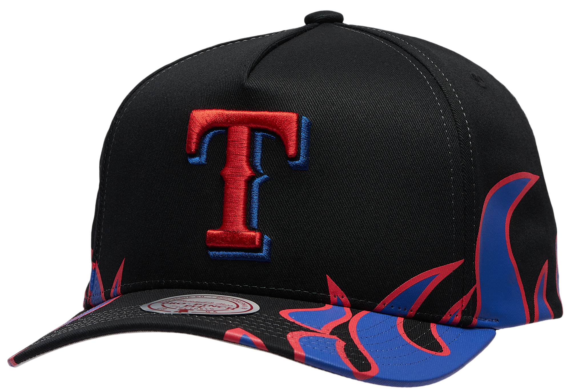 Mitchell & Ness Rangers Hot Head Pro Pinch Cap - Adult