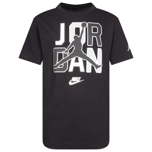 

Boys Jordan Jordan Sport DNA T-Shirt - Boys' Grade School Black/Red Size M