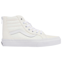 Tall white outlet vans