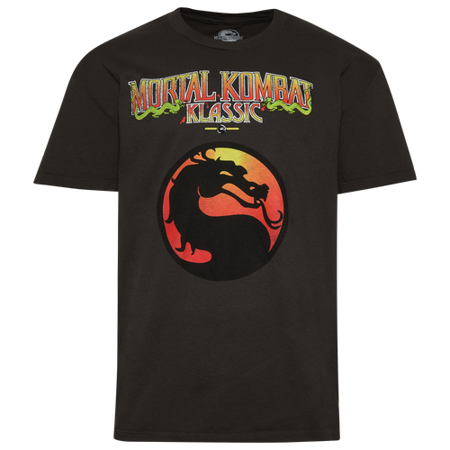 Steve Selvin Mens  Mortal Combat T-shirt In Black
