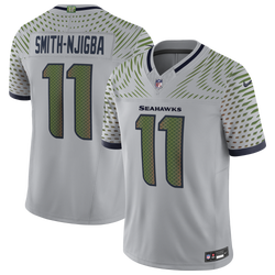 Men's - Nike Seahawks NFL Rival JS11 Limit Jersey - Grey