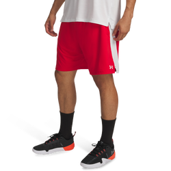 Men's - Under Armour Tech Vent 7" Shorts  - Red
