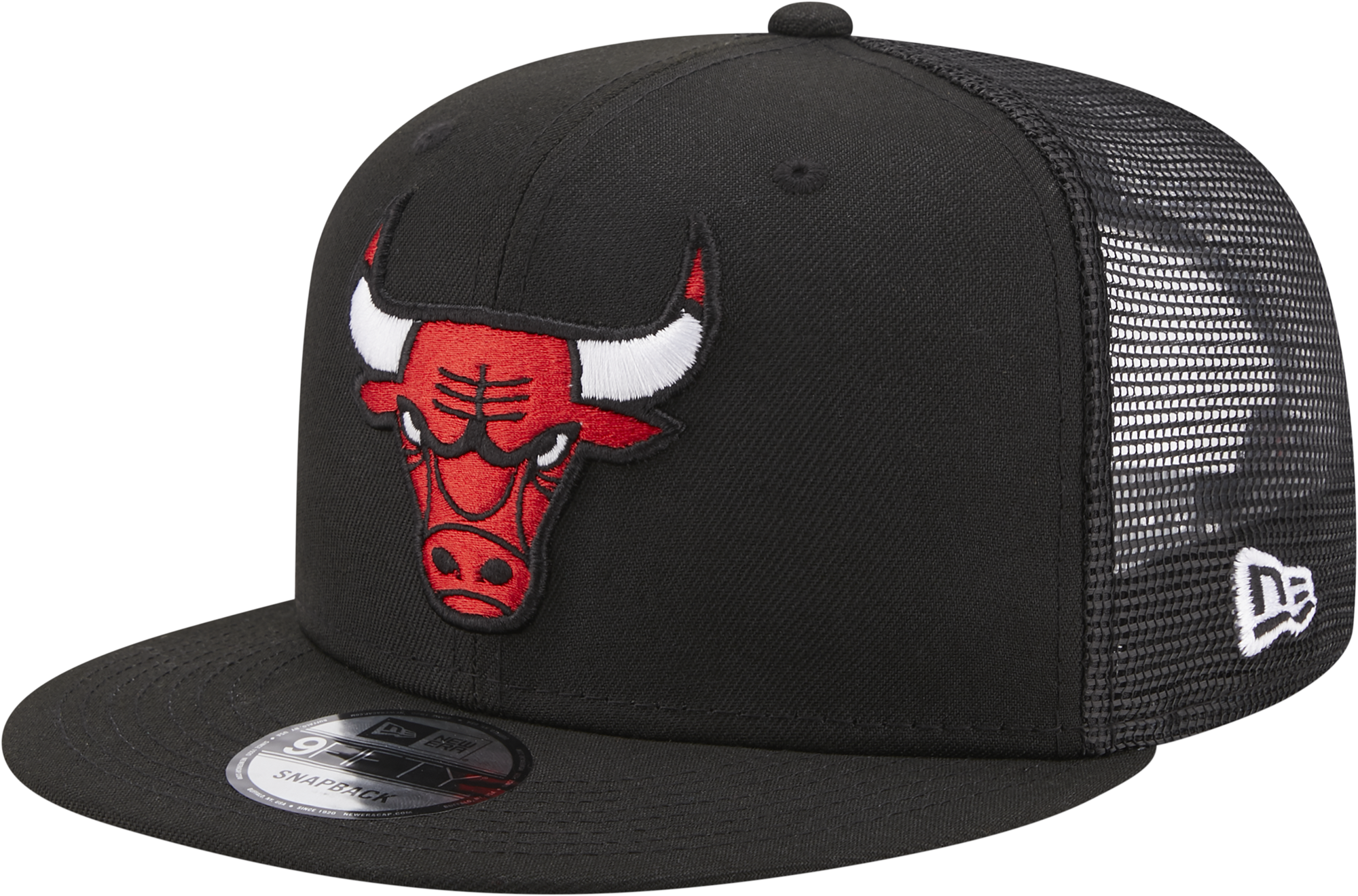 New Era Seasonal Infill Trucker Chicago Bulls Cap (black)