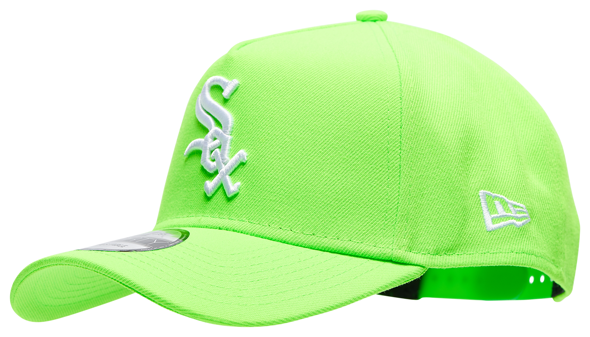 New Era Sox A Frame Neon Adjustable Cap