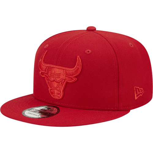 

New Era Mens Chicago Bulls New Era Hawks 3X Snap - Mens Red/Red Size One Size
