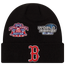 New Era Red Sox World Series Patch Beanie - Men's Black/Multi Color
