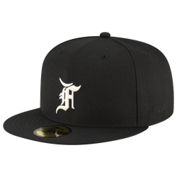 Men's - New Era Fear of God Fitted Cap - Black