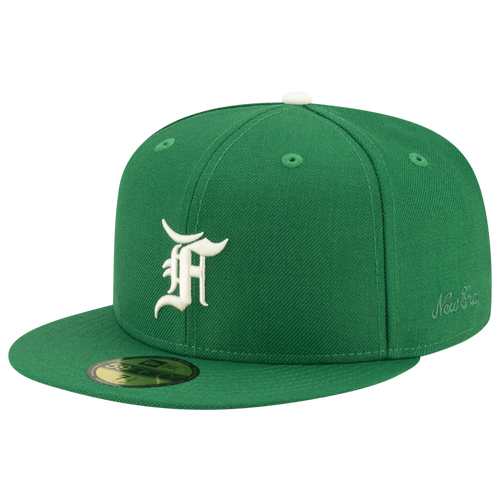 

New Era Mens New Era Fear of God Fitted Cap - Mens Green Size 7