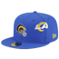 New Era Rams X Just Don Fitted Cap - Men's Blue/Yellow