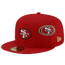 New Era 49ers X Just Don Fitted Cap - Men's Red/Gold