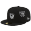 New Era Raiders X Just Don Fitted Cap - Men's Black/Silver