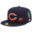 New Era Bears Local 59Fifty Fitted Cap - Men's Navy/Navy