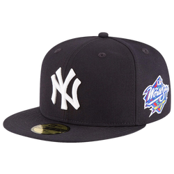 Men's - New Era Yankees SP World Series 59Fifty Fitted Cap - Navy/Navy