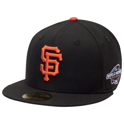 Shop New Era Mens San Francisco Giants  Giants Sp World Series 59fifty Fitted Cap In Black/black