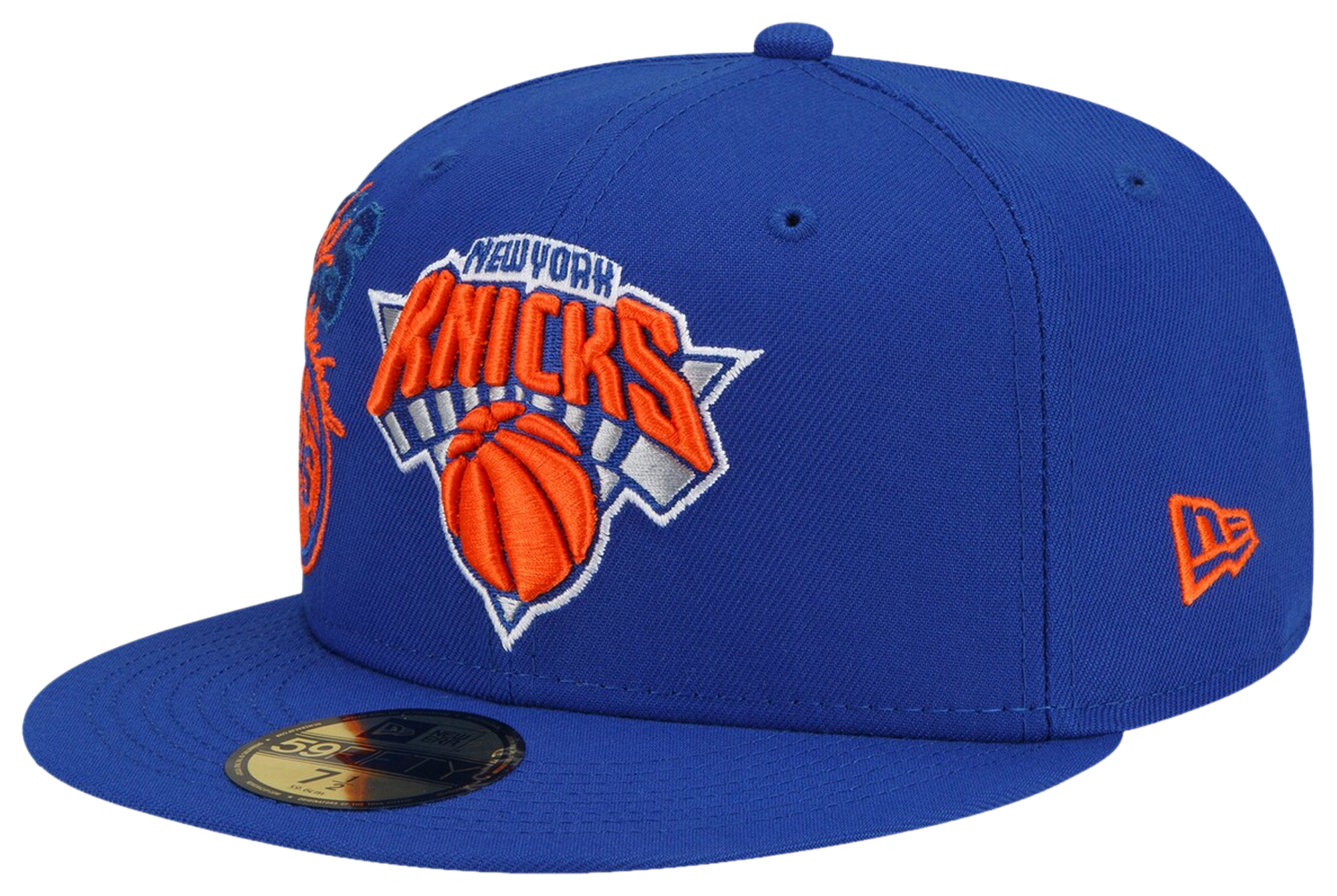 New Era Men's New Era Charcoal/Olive New York Knicks Two-Tone 59FIFTY Fitted  Hat