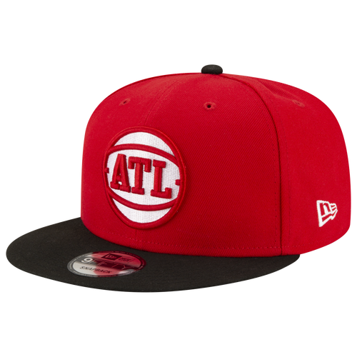 New Era Mens Atlanta Hawks  Hawks 2 Tone Cap In Red