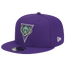 New Era Bucks City Edition 21 Snapback Cap - Men's Purple/Green