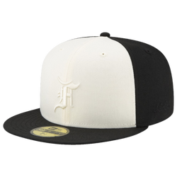 Men's - New Era Fear Of God Trucker Fit - Black/White