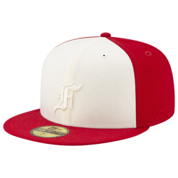 Men's - New Era Fear Of God Trucker Fit - Red/White