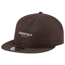 Men's - New Era Fear Of God Dad Snapback - Brown/White