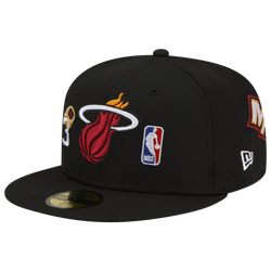 Men's - New Era Heat 59Fifty Count The Ring Fit - Black/Red