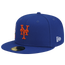 New Era Mets 59Fifty Cluster Fit - Men's Royal/Orange