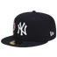 New Era Yankees 59Fifty Cluster Fit - Men's Navy/White