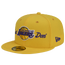 New Era Lakers 59Fifty x Just Don Fitted Cap - Men's Yellow/Purple