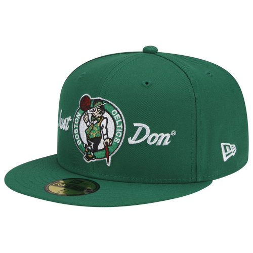 

New Era Mens New Era Celtics 59Fifty x Just Don Fitted Cap - Mens Green/White Size 7