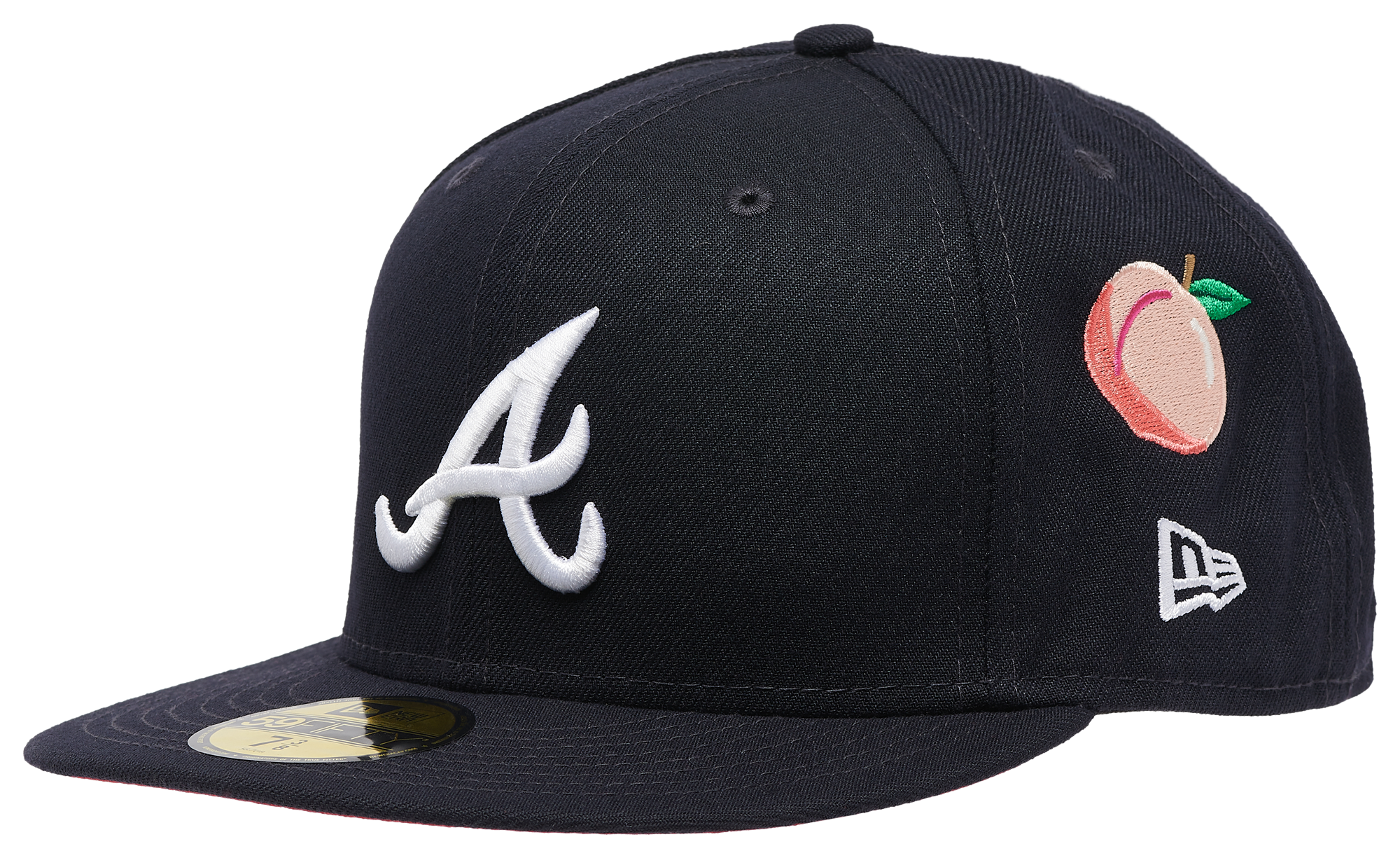 New Era Braves 5950 Chain Heart Fitted Hat