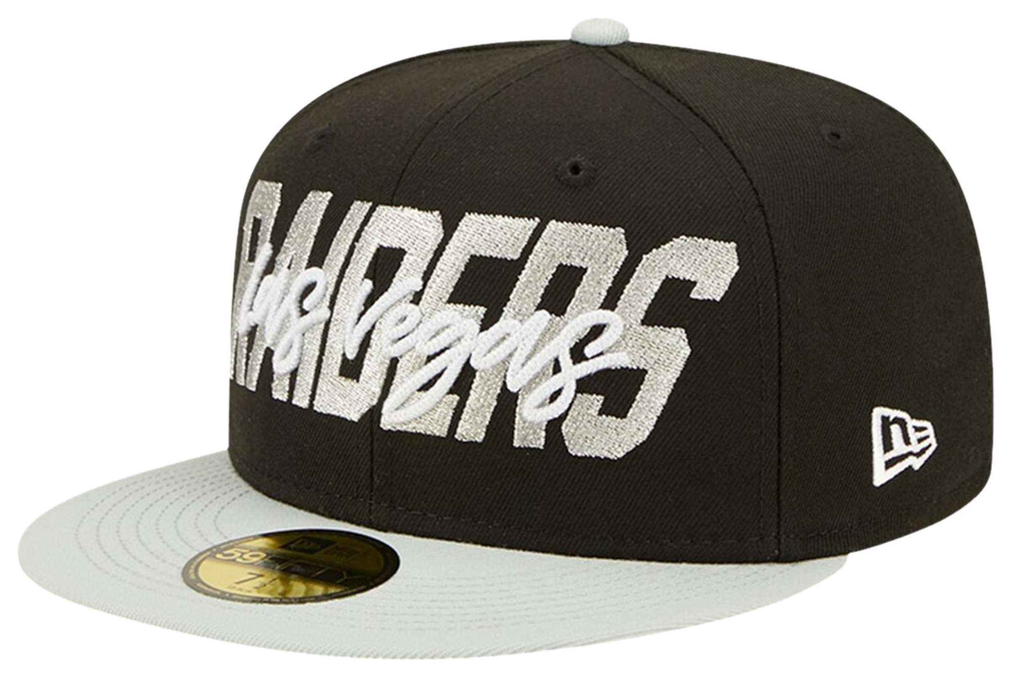 New Era Raiders Draft 5950 Fitted Hat Foot Locker