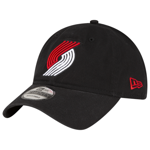 Shop New Era Mens Portland Trail Blazers  Trailblazers Core Classics 2.0 Cap In Black/black