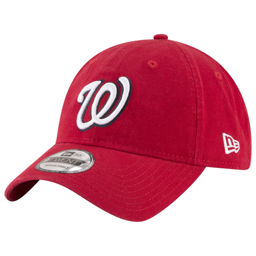 New Era Mens Washington Nationals  Nationals Game Cap In Red/white