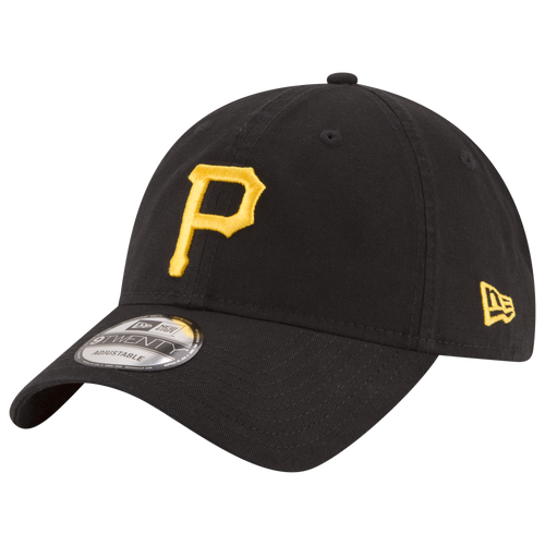 

New Era Mens New Era Pirates Game Cap - Mens Black/Yellow Size One Size