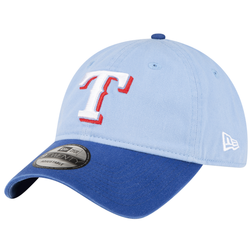 

New Era Mens Texas Rangers New Era Rangers 2020 Alt 2 Cap - Mens Carolina/White Size One Size